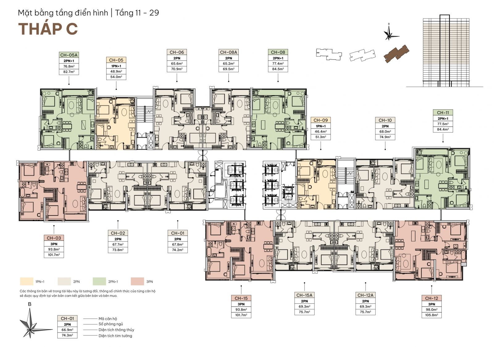 mặt bằng tháp C tầng 11-29 MIK Bắc Giang mặt bằng tháp C tầng 11-29 MIK Bắc Giang