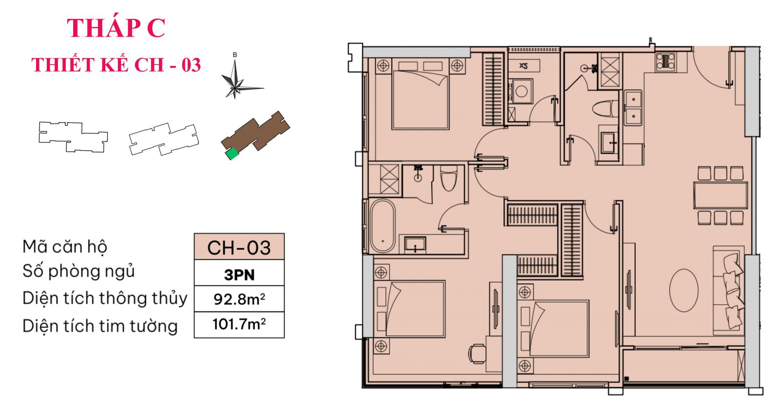 thiết kế căn CH-03-MIK-Bắc-Giang