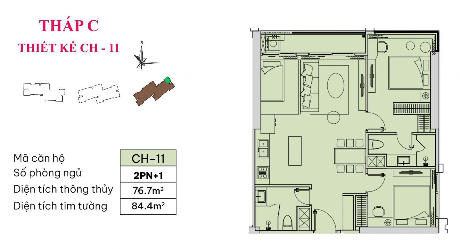 thiết kế căn CH-11-MIK-Bắc-Giang
